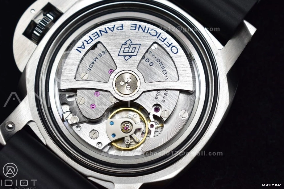 Black SBF Edition Rubber 437 Black P Strap DailyWear Best on Dial 1:1 Y PAM1229 0408